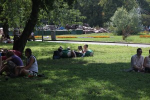В Парке Горького научат отдыхать