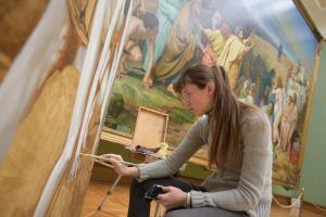 Юных посетителей научат рисовать в Третьяковской галерее