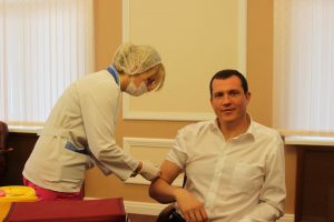 Москвичи смогут сделать прививки от гриппа по месту прикрепления . Фото предоставила пресс-служба Префектуры ЦАО