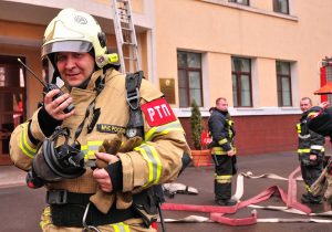 Пожарные учения в Москве. Фото: "Вечерняя Москва"