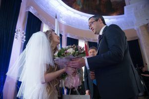 Около 1300 браков зарегистрируют в День матери. Фото: «Вечерняя Москва»