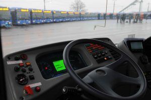 Четыре новые полосы для автобусов открыли на улицах района Якиманка. Фото: «Вечерняя Москва»