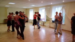 В Якиманке танцуют танго. Фото: пресс-служба ЕР ЦАО