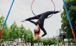 Фестиваль воздушной гимнастики состоится в Парке Горького. Фото: официальный сайт мэра Москвы