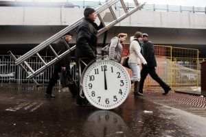 Городские часы отремонтируют до конца года. Фото: архив, «Вечерняя Москва»