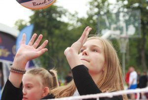 Турнир по волейболу проведут в районной школе. Фото: Наталия Нечаева, «Вечерняя Москва»