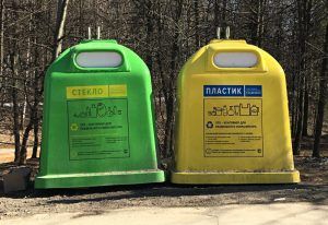 Контейнерные площадки в столице подготовят к раздельному сбору мусора. Фото: Анна Быкова