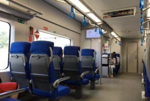Вагоны тишины и «зеленые» сиденья появились в поездах МЦК. Фото: Анна Быкова