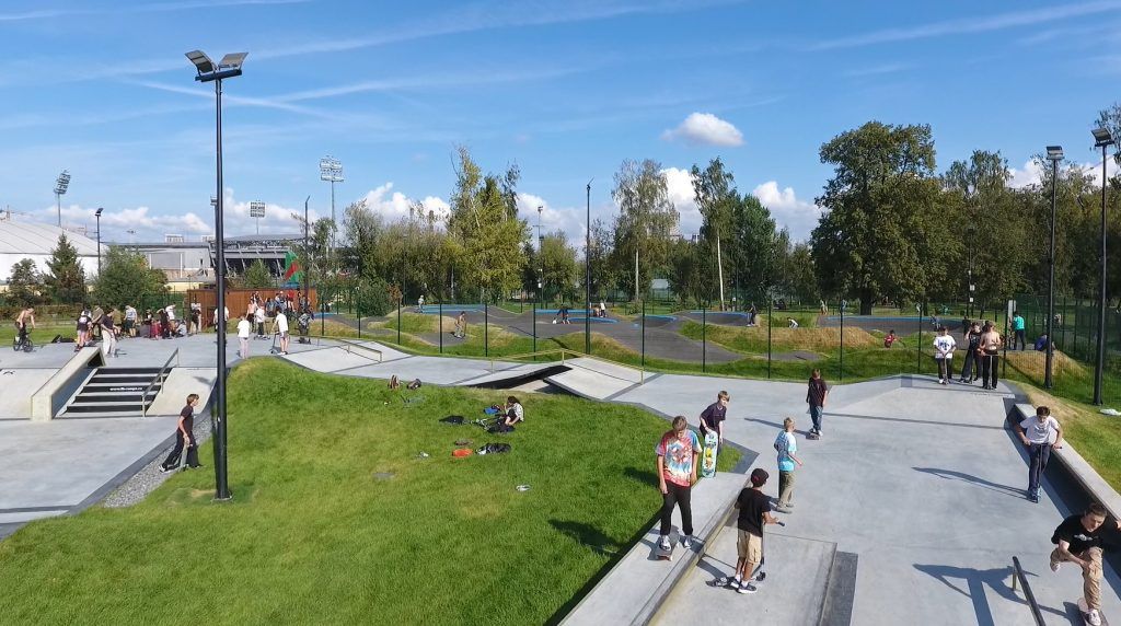 Детский Черкизовский парк - роллердром и скейтпарк. Фото: портал мэра и Правительства Москвы