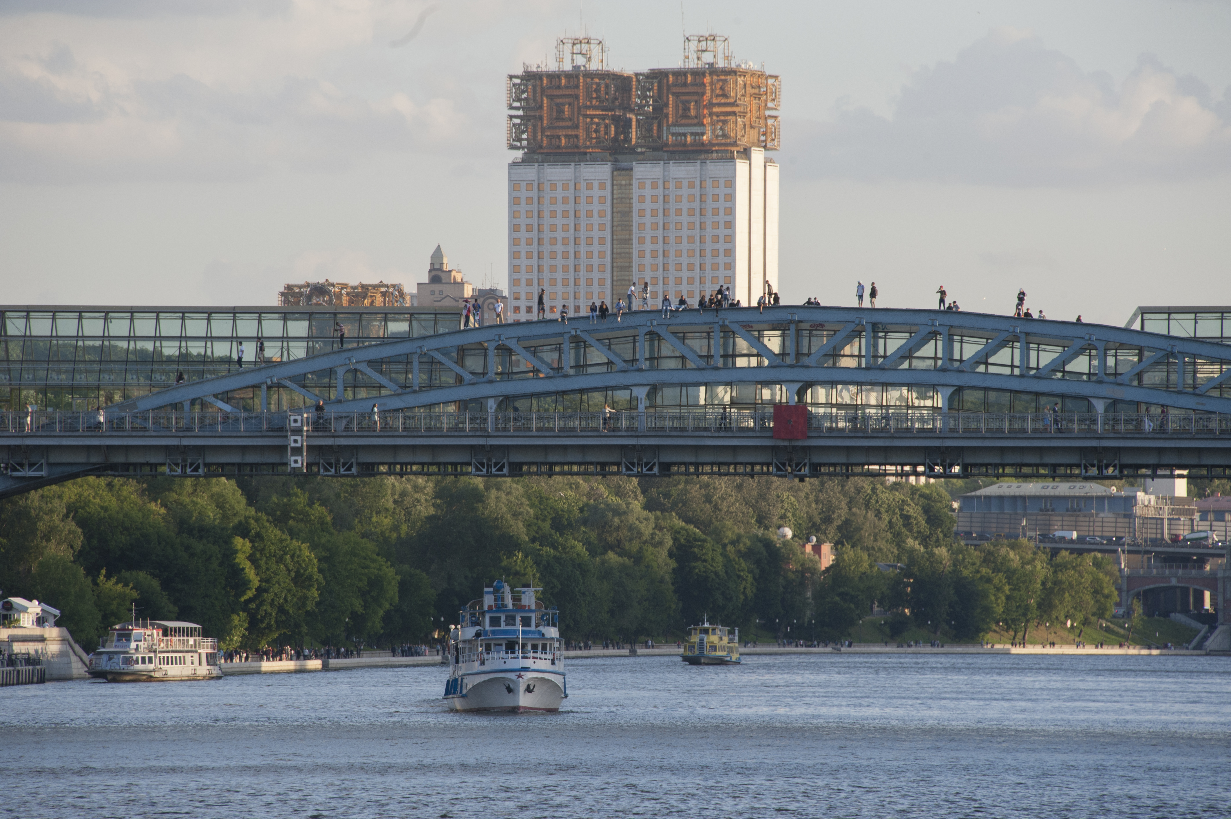 Андреевский Мост В Москве Фото