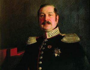 Портрет генерала П. К. Ломновского. Сергей Зарянко, 1849 год. Фото: страница Музея Тропинина в социальных сетях