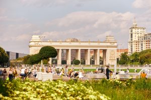 День физкультурника проведут в Парке Горького. Фото: пресс-служба Парка Горького