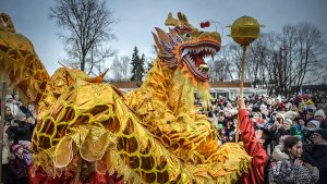 Жители и гости Москвы встретят Китайский Новый год. Фото: Наталья Феоктистова, «Вечерняя Москва»