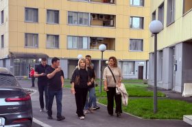 Плановый обход территории прошел в районе Якиманка. Фото: страница управы района Якиманка в социальных сетях