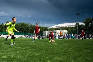 76 детских футбольных команд приняли участие в московском этапе турнира «Кожаный мяч». Фото: Департамент спорта города Москвы