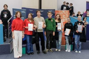 Школьник 9Г класса школы №1799 выиграл кейс-чемпионат от «Сколково». Фото: страница школы №1799 в социальных сетях