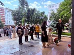 Акция в честь дня московского народного ополчения прошла в районе Якиманка. Фото: страница управы района Якиманка в социальных сетях.