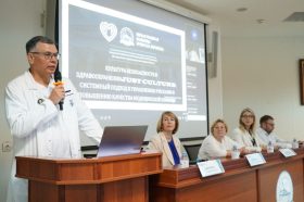 Конференция медицинских сестер прошла в Первой Градской больнице. Фото: Telegram-канал ГКБ №1