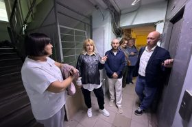 Инспекцию дома провела глава управы района Якиманка. Фото: страница управы района Якиманка в социальных сетях