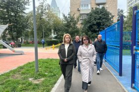 Очередной обход территорий состоялся в районе Якиманка. Фото: страница управы района Якиманка в социальных сетях