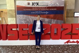 Хирурги Первой Градской больницы представили передовые исследования на международном конгрессе в Турции. Фото: официальная страница больницы №1 в социальных сетях