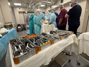 Врач Первой Градской больницы провел мастер-класс для травматологов Заполярья. Фото: официальная страница больницы №1 в социальных сетях