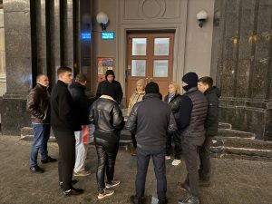 Глава управы Якиманки провела встречу с жителями Лаврушинского переулка. Фото: официальная страница управы района в социальных сетях