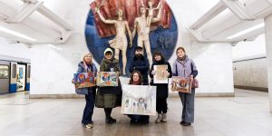 «Искусство в метро»: на станции «Полянка» открылась новая творческая площадка. Фото: пресс-служба Московского метрополитена