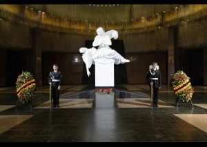 Мировые судьи Москвы почтили память героев Великой Отечественной войны. Фото: Пресс служба департамента по обеспечению деятельности мировых судей г. Москвы