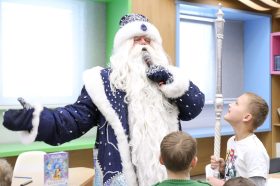 Встреча с Дедушкой Морозом состоится в РГДБ. Фото: сайт РГДБ