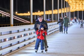 Дети смогут выбрать каток Парка Горького в качестве лучшего на платформе «Активный гражданин». Фото: сайт мэра Москвы