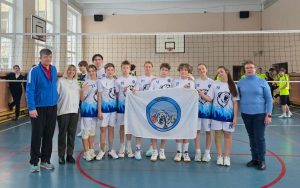 Волейболисты школы №1799 завоевали золото «Президентских игр». Фото: официальная страница школы №1799 в социальных сетях